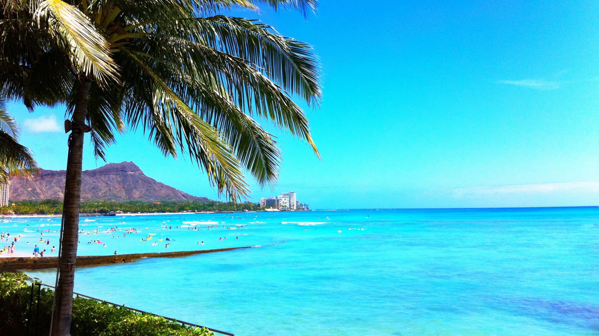 ハワイのビーチ